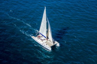 Croisière privatisée en catamaran