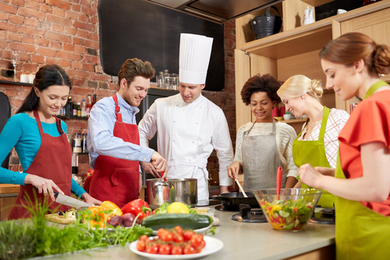 Cours de cuisine avec dégustation