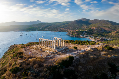 Visite du Temple de Poséidon