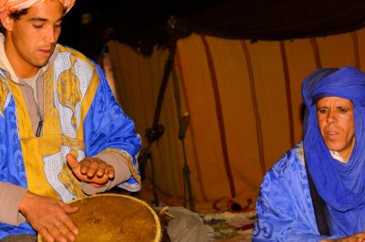 Nuit en bivouac dans le désert d’Agafay