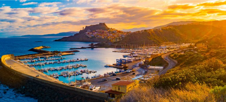 <strong>Le village de Castelsardo en Sardaigne</strong>