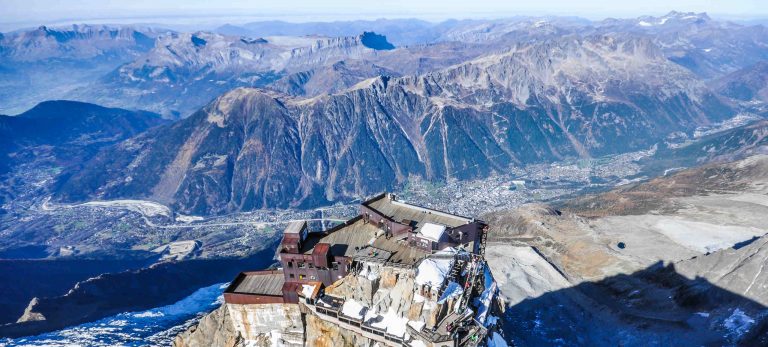 <strong>Panorama depuis l'aiguille du midi</strong>