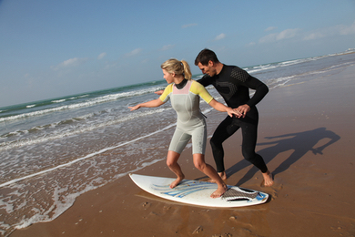 Cours de surf à Hossegor