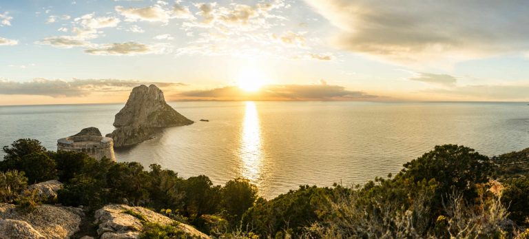 <strong>Coucher de soleil sur Es Vedra, le symbole d'Ibiza</strong>