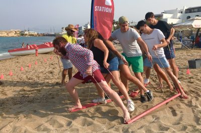 Olympiades sur la plage