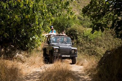 Excursion en 4x4 dans le vignoble