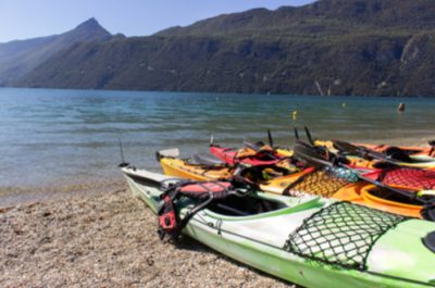 Excursion en kayak sur le lac