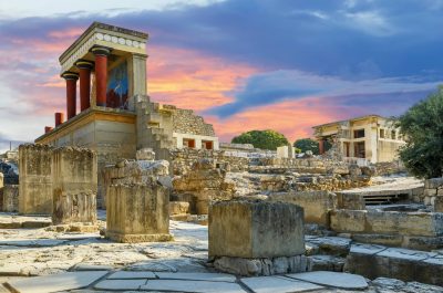 Le Palais de Knossos en Crète