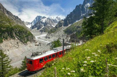 La Mer de Glace par le Montenvers