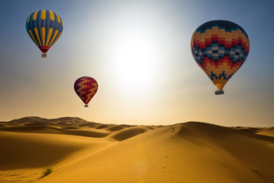 Vol en montgolfière