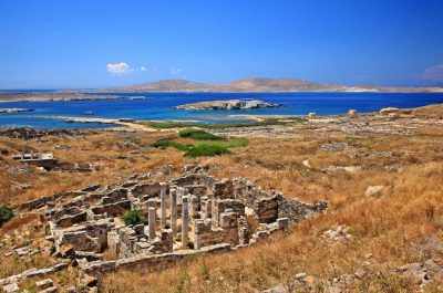 Visite du site de Delos