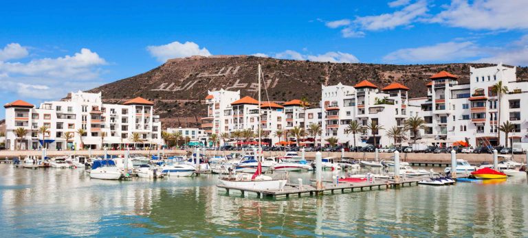 <strong>Le port d'Agadir</strong>