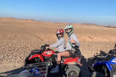 Excursion en quad dans le désert