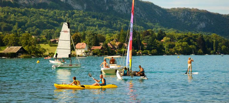 <strong>Les activités nautiques sur le lac</strong>