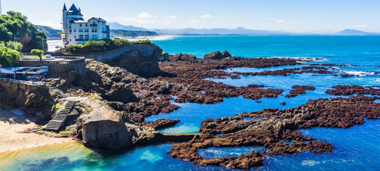 <strong>Le littoral de la côte basque</strong>