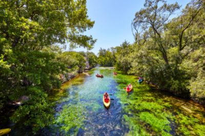 Descente de la Sorgue en kayak