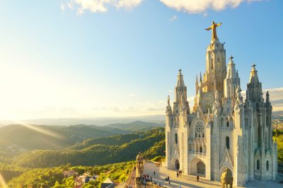 Balade au parc Tibidabo